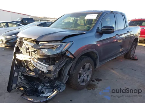 2024 Honda Ridgeline Trailsport из США, поврежденный, VIN 5FPYK3F65RB021653